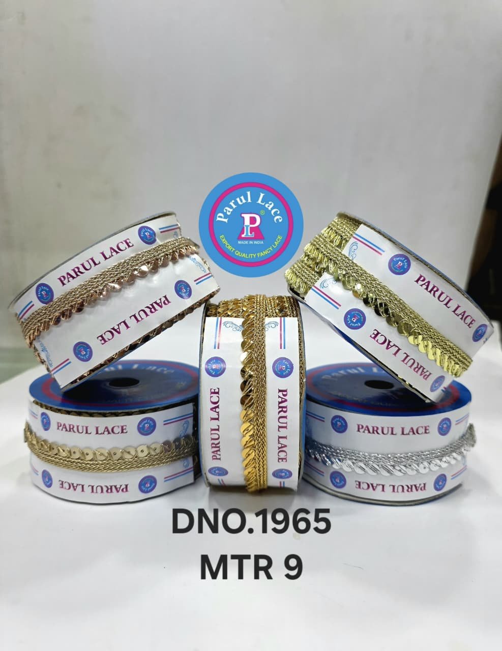 Intricate lace craftsmanship